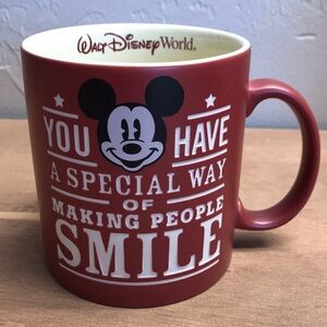 Disney Parks Mickey Coffee Mug You have a Special Way of Making People Smile
